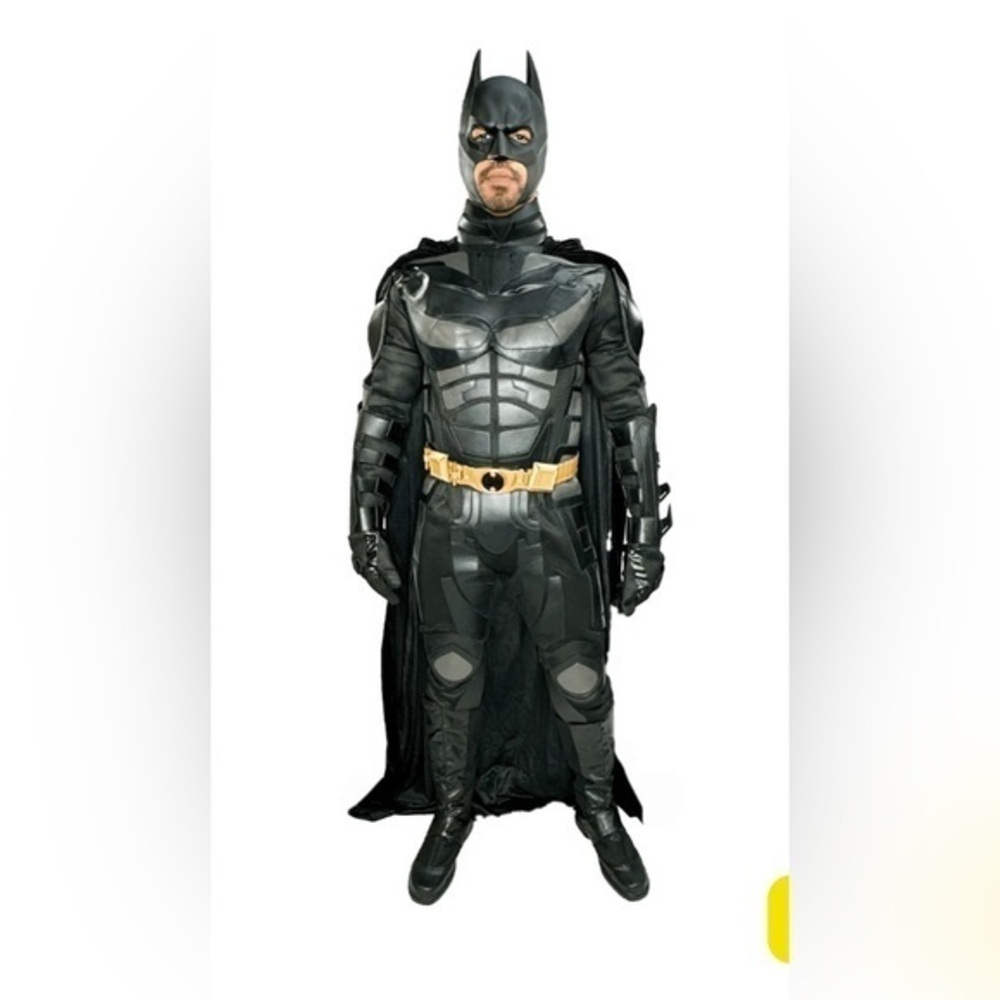 The Dark Knight Batman Bruce Wayne Inspired Cosplay Adult Costume Size S